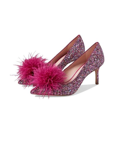 Pink Marabou Heels .